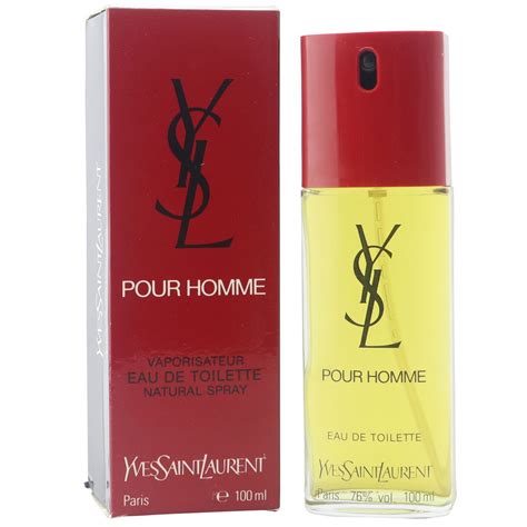 parfum yves saint laurent homme eau de toilette|yves saint laurent pour homme.